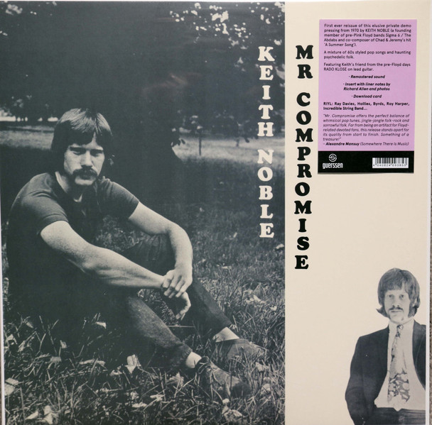 Keith Noble - Mr Compromise  lp reissue  former member of Sigma 6 and The Abdabs pre-Pink Floyd