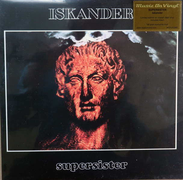 Supersister - Iskander  lp reissue crystal clear 180 gram vinyl limited edition