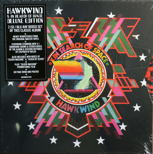 Hawkwind - In Search of Space 2 cd/1 Blu-Ray box set w/60 page book
