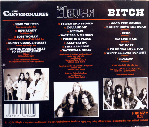 The Cleves - The Musical Adventures of The Clevedonaire, Cleves & Bitch