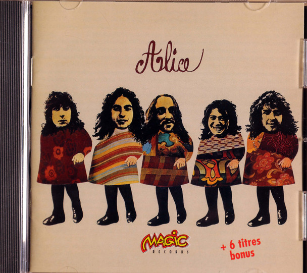 Alice - same + 6 bonus tracks 1 copy out of print on Magic Records