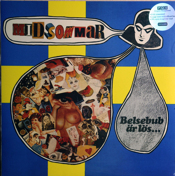 Midsomar - Belsebub Ar Los..  lp reissue splatter vinyl 200 copies pressed