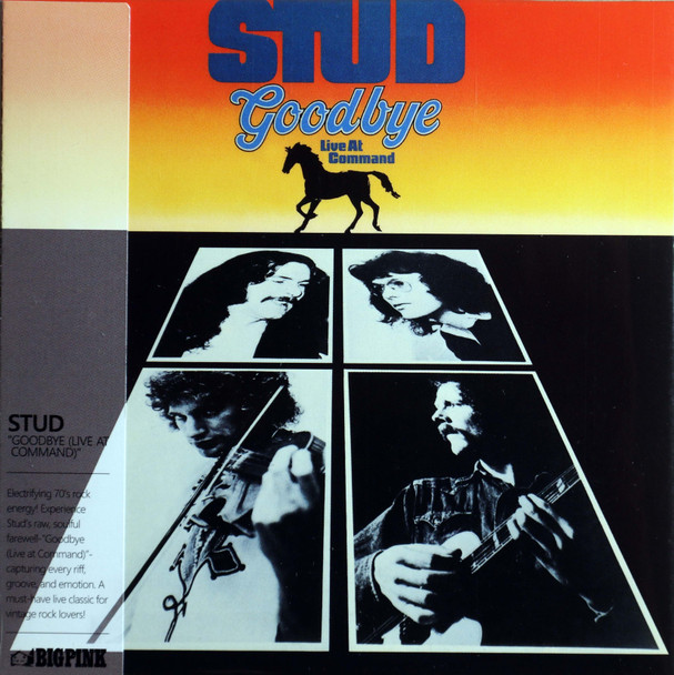 Stud - Goodbye Live at Command mini lp