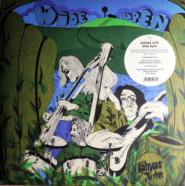 Khavas Jute - Wide Open  lp reissue with download card