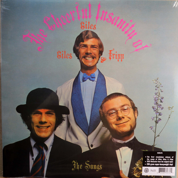 Giles, Giles & Fripp - The Cheerful Insanity of  lp reissue  200 gram vinyl