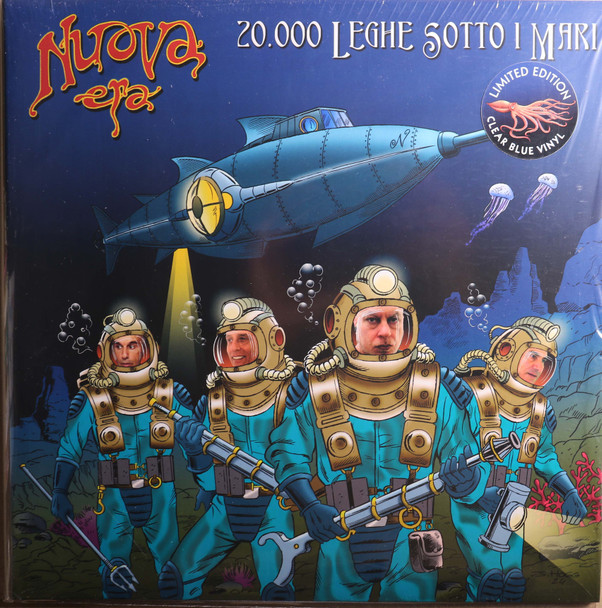 Nuova Era - 20.000 Leghe Sotto i Mari  lp clear blue vinyl