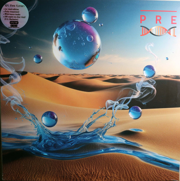 Pre - same lp reissue  100 pressed  clear vinyl