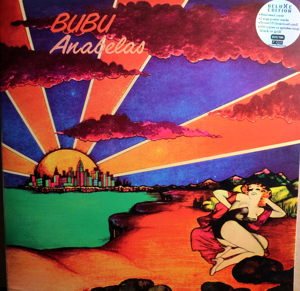 Bubu - Anabelas lp reissue splatter vinyl 100 pressed with bonus download card and poster.  Comes in an embossed gatefold cover.