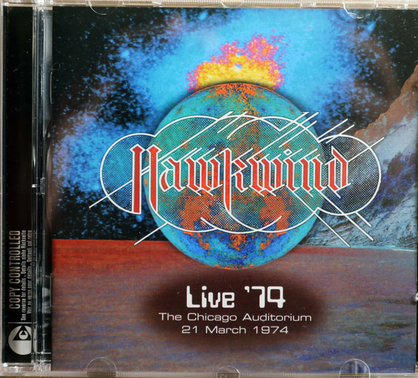 Hawkwind - Live '74 The Chicago Auditorium 21 March 1974  1 copy only out of print