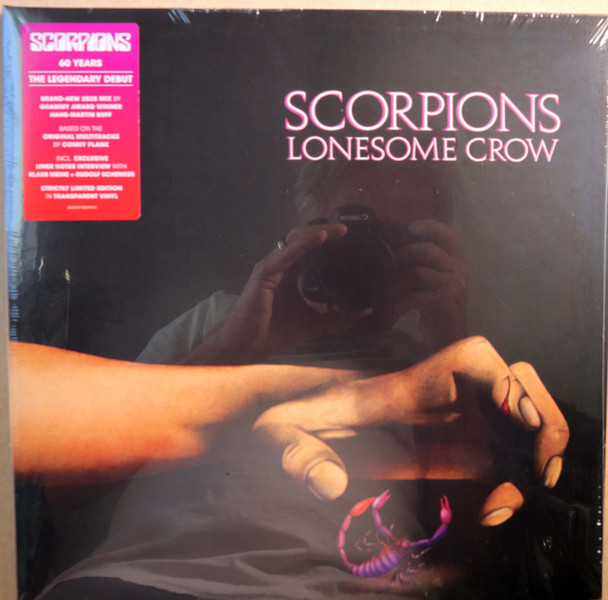 Scorpions - Lonesome Crow  lp reissue  180 gram clear vinyl