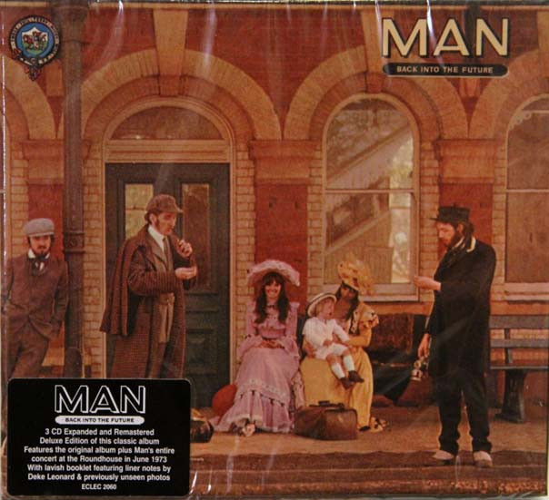 Man - Back into the Future  (3 cds with entire 1973 concert) remastered 1 copy out of print