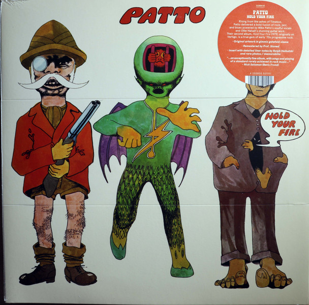 Patto - Hold You Fire  lp  reissue  gimmix cover