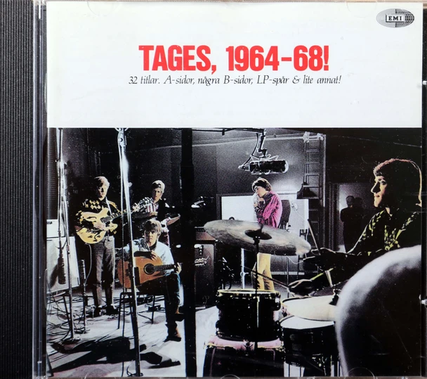 Tages - 1964-1968 1 copy long out of print Swedish pop psych