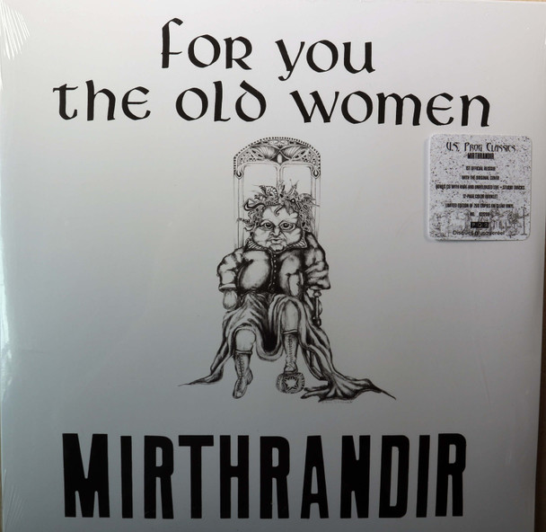 Mirthrandir - For You the Old Woman  lp reissue clear vinyl 200 copies pressed all sold out