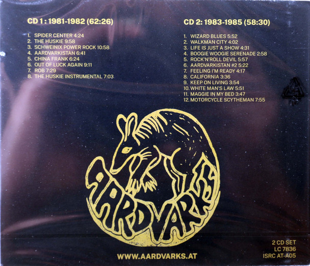 Aardvarks - Live 2 cds
