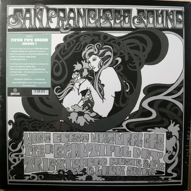 San Francisco Sound - various artists reissue lp with It's A Beautiful Day, Tripsichord Music Box, West Coast Natural Gas, Black Swan