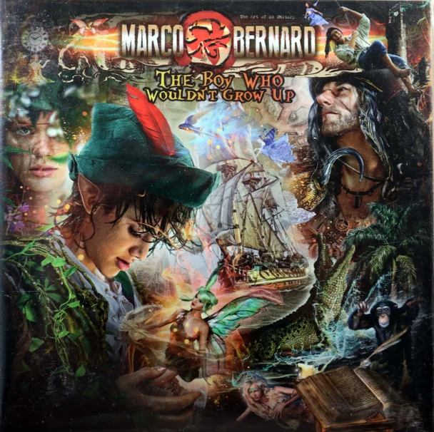 Marco Bernard - The Boy Who Wouldn't Grow Up  mini lp   Samurai of prog related