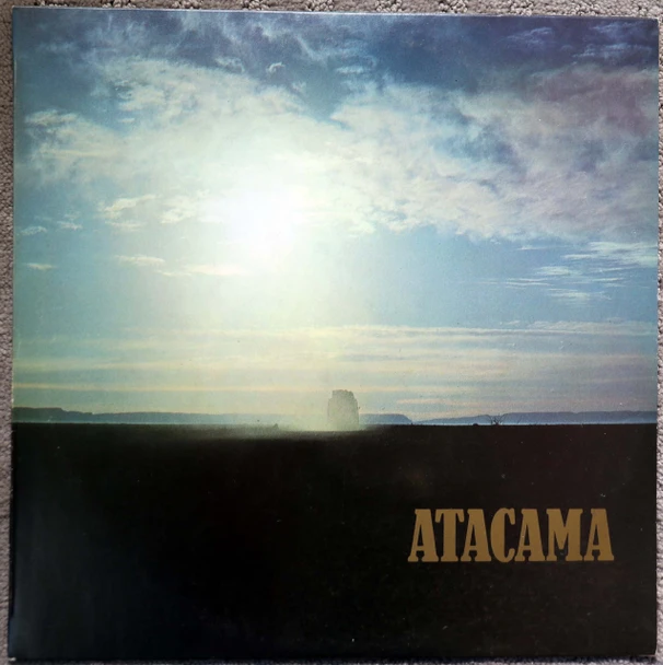Atacama - same original UK pink Charisma first press Chile prog folk