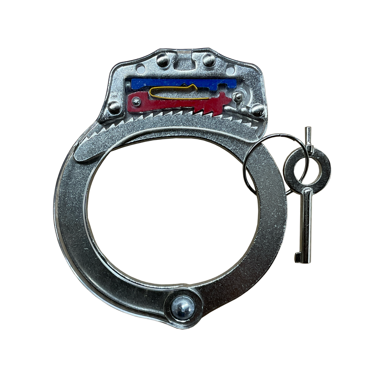 その他 Color Coded Clear Handcuff Cutaway Color Coded Cutaway Handcuff - Hard Case Survival