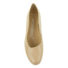 Wonders C-33242 Palo Taupe Leather top view - Hanig's Footwear 