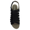 Mephisto Praline Sandal Black top - Hanig's Footwear