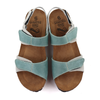 Sabatini 4006 Jeans Grigio Sandal top view - Hanigs Footwear