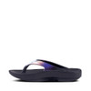 Oofos Oolala 1401 Luxe Black/Calypso inside view - Hanig's Footwear
