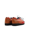 Thierry Rabotin Ghemon 2429 Red Taffetas heel view - Hanig's Footwear