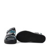 Thierry Rabotin Alexa G0013 Black Silver sole view - Hanig's Footwear