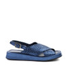 Pons Quintana 10463 Blue Sandal side view - Hanig's Footwear