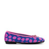 Thierry Rabotin Glenda 7453 Pink Dot side view - Hanig's Footwear