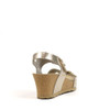 Mephisto Lissandra Platinum heel view - Hanigs Footwear