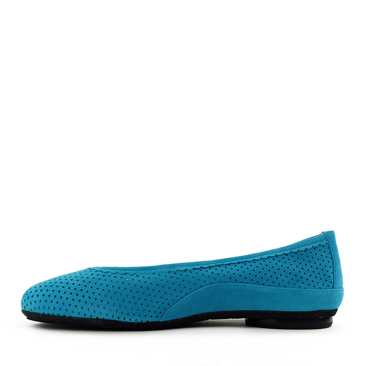 Thierry Rabotin Genie 7445 Flat in light blue | Hanig's Footwear