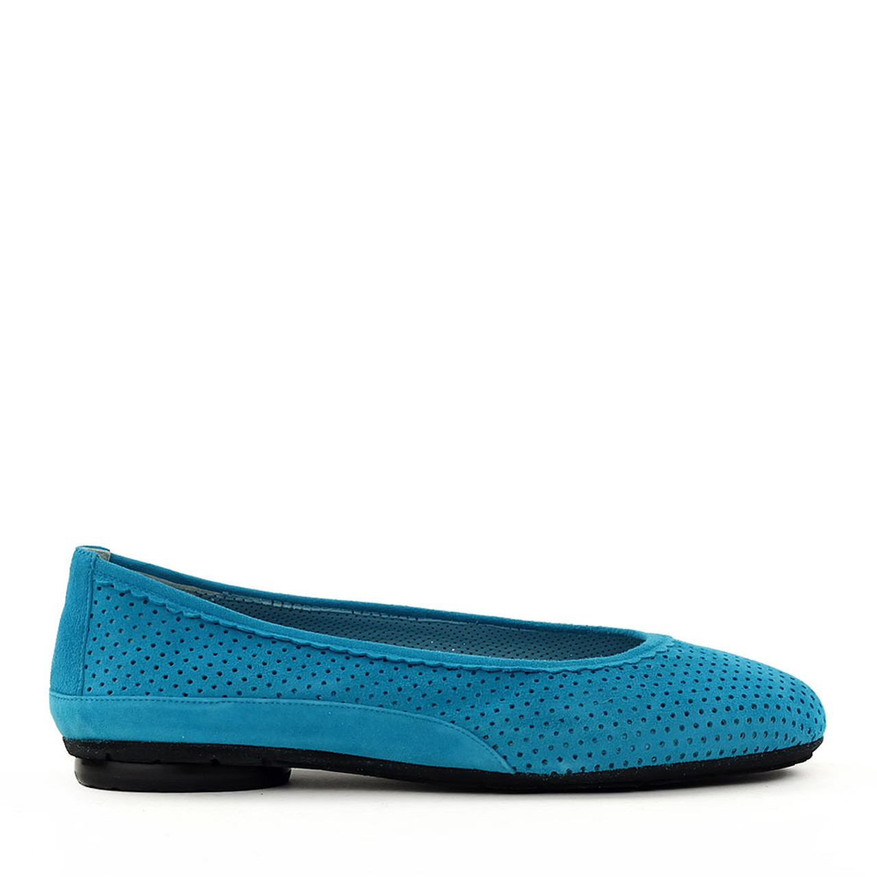 Thierry Rabotin Genie 7445 Flat in light blue | Hanig's Footwear