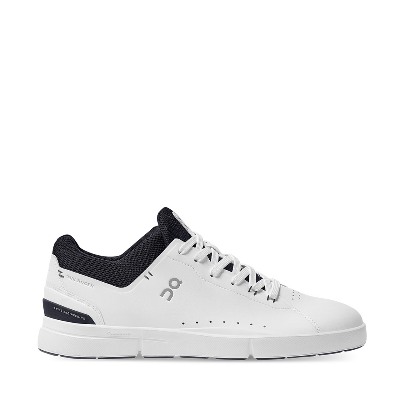 On Roger Advantage White/Midnight Mens | Hanigs Footwear