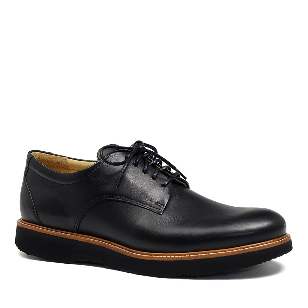 Samuel Hubbard Founder Plain Toe Black | Hanig's Footwear