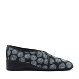 Thierry Rabotin Zora 1427 Black Spirals side view - Hanig's Footwear