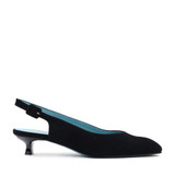 Thierry Rabotin Princesse C351 Black Suede side view - Hanig's Footwear