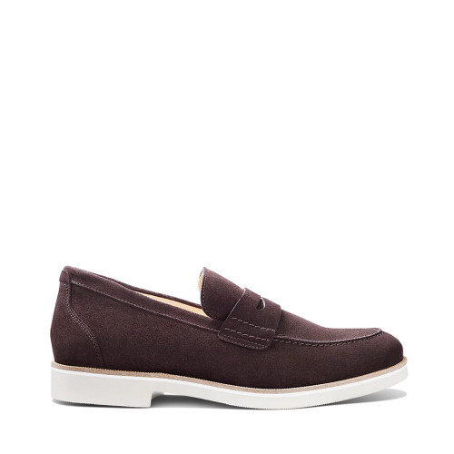 Samuel Hubbard Tailored Traveler Coffee Bean Side - Hanig's Footwear