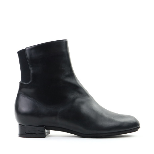 Thierry Rabotin Naxos S316MGR All Black Nappa side view - Hanig's Footwear