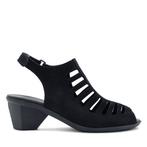 Arche Enexor Noir side view — Hanigs Footwear