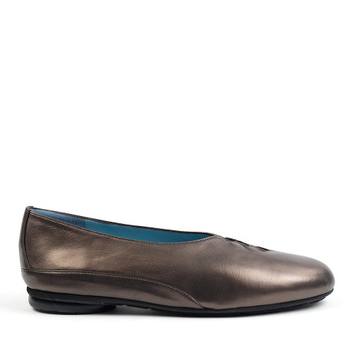 Thierry Rabotin Grace 7410 Bronze Taffetas side view - Hanig's Footwear