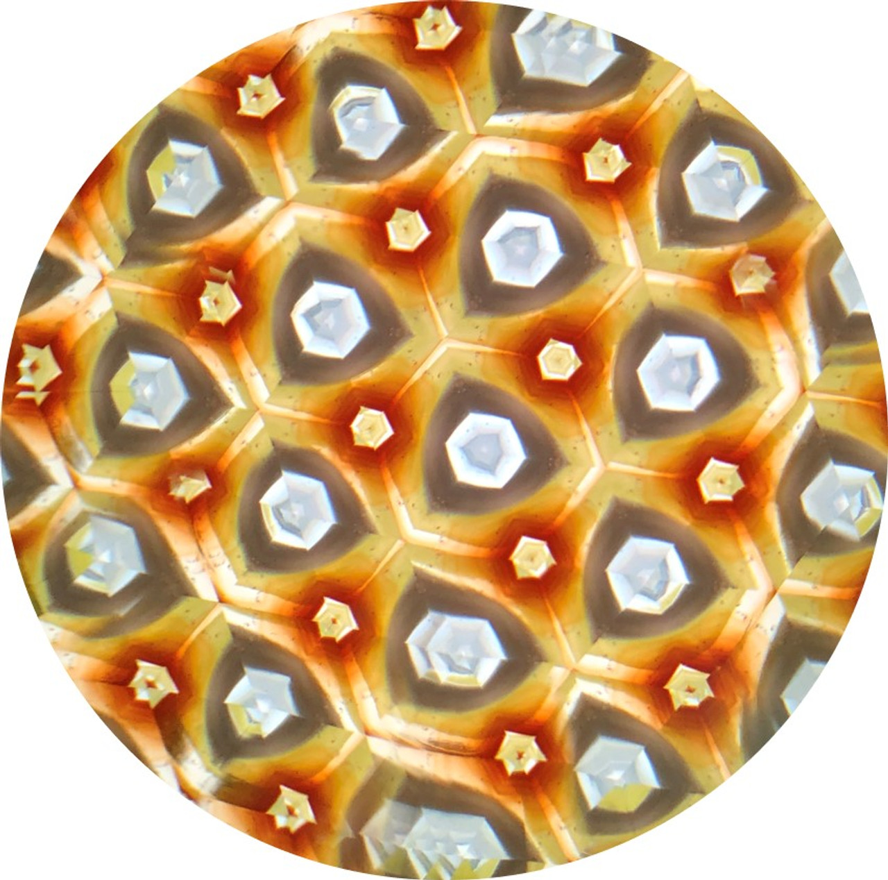 8.25 Metallic Marble Kaleidoscope
