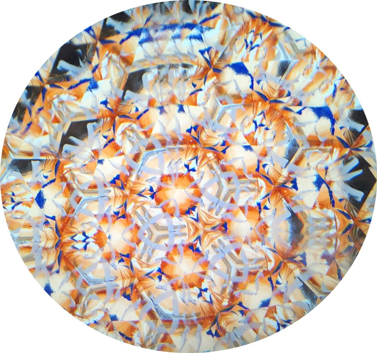 8.25 Metallic Marble Kaleidoscope