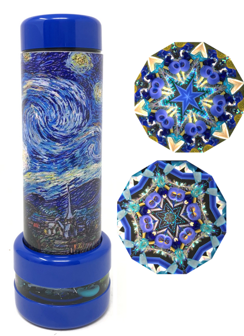 Kaleidoscope - Theme Spirit - Starry Night in Blue