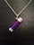 Kaleidoscope Necklace in Purple by Kevin & Deborah Healy