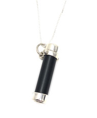 Kaleidoscope Necklace in Black by Kevin & Deborah Healy