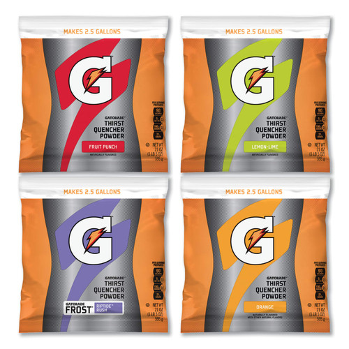 BUY G SERIES 02 PERFORM THIRST QUENCHER INSTANT POWDER, 21 OZ, POUCH, 2.5 GAL YIELD, ASSORTED FLAVORS now and SAVE!