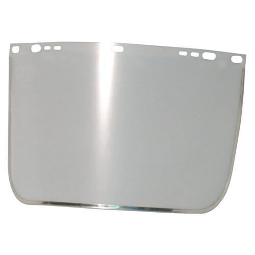 BUY VISOR, CLEAR, ALUMINUM BOUND, 9 IN X 15-1/2 IN, FOR JACKSON SAFETY HEAD GEAR/CAP ADAPTORS now and SAVE!