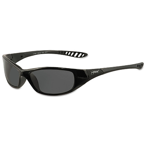 BUY V40 HELLRAISER SAFETY GLASSES, SMOKE POLYCARBONATE LENS, UNCOATED, BLACK, NYLON now and SAVE!